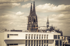 Blick von der 14. Etage im Kaufhof Parkhaus 2