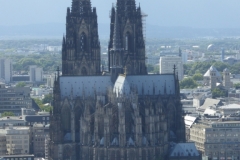 Blick vom LVR-Turm auf den Kölner Dom